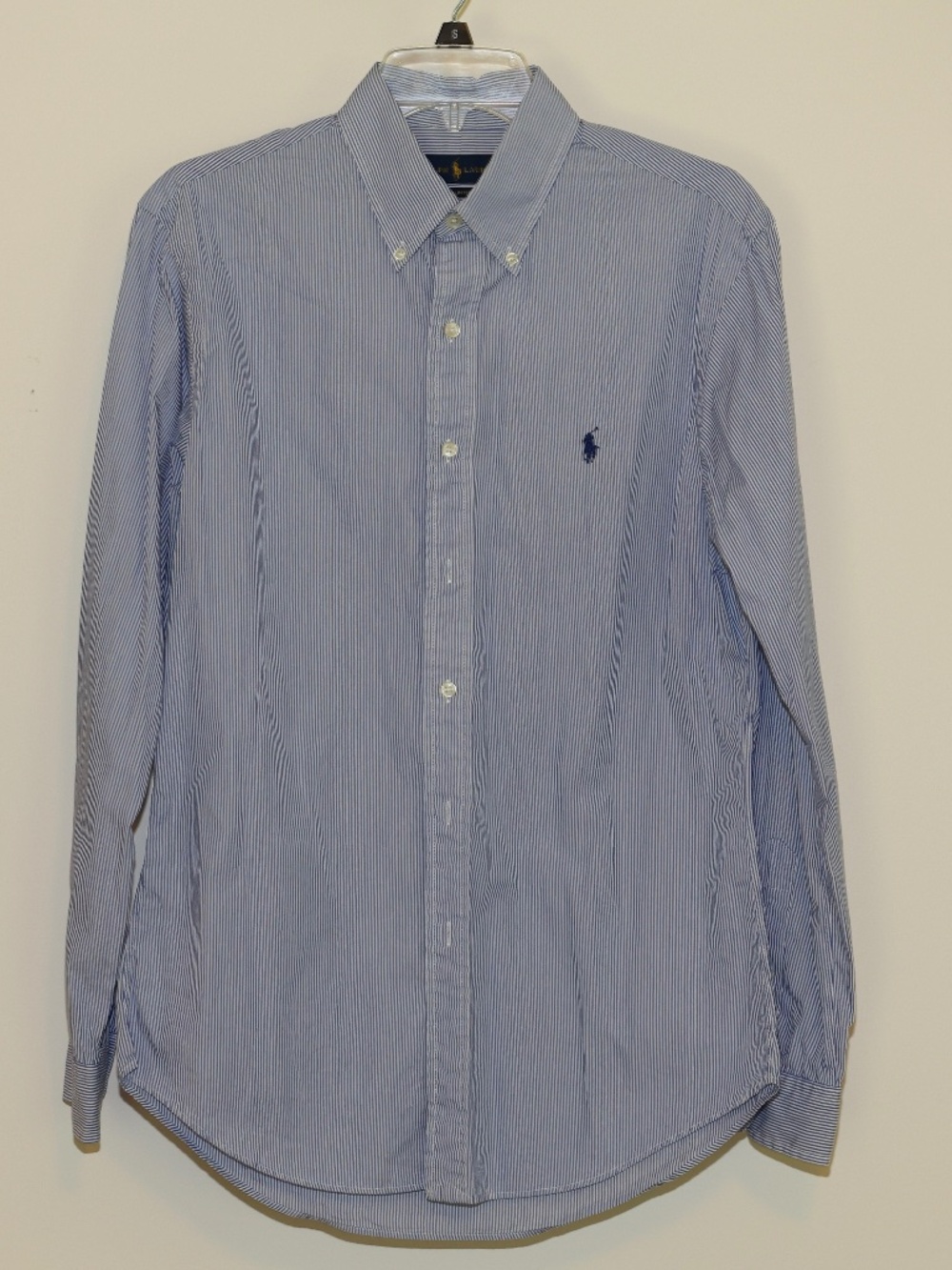 Ralph Lauren Blue Stripe Button Down